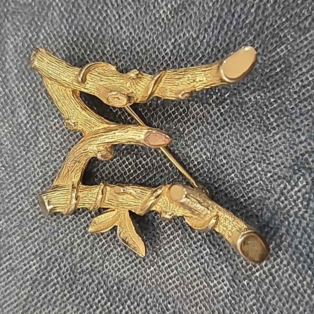 Vintage Sarah Coventry Letter M Brooch/Pin